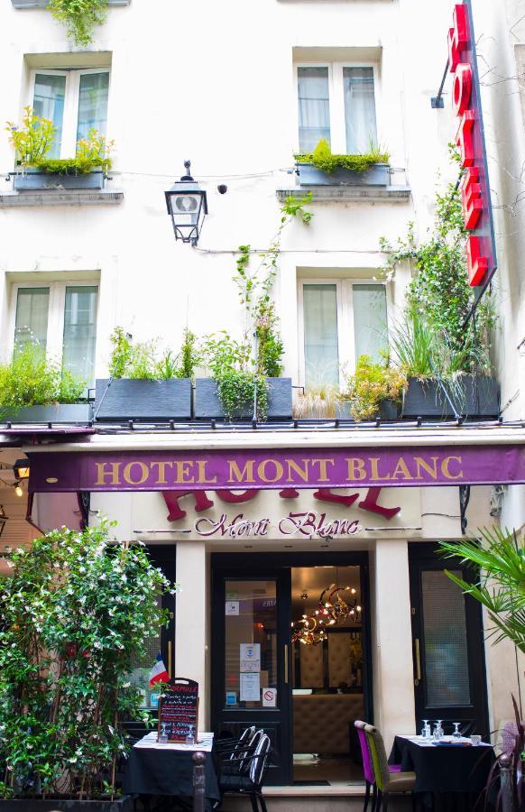Hotel Du Mont Blanc Париж Экстерьер фото